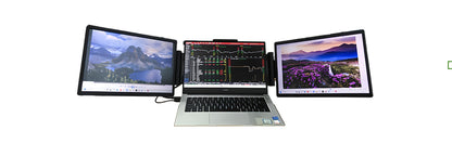 14” Dual Portable Monitor - 1080P FHD IPS Laptop Screen Extender