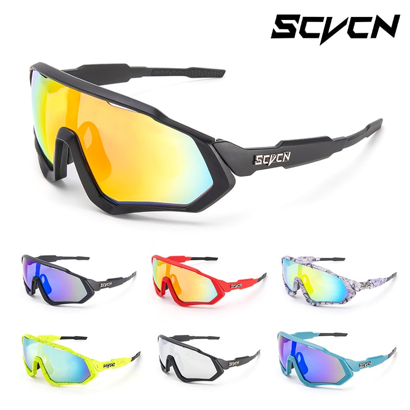 MTB Bike Glasses Outdoor Sports Running Windproof Safety Sunglasses Men Women Road Ridding Cycling Goggles Eyewear