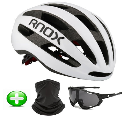 Rnox Aero Bicycle Safety Ultralight Road Bike Helmet Red MTB Cycling City Helmet Outdoor Mountain Sports Cap Casco Ciclismo