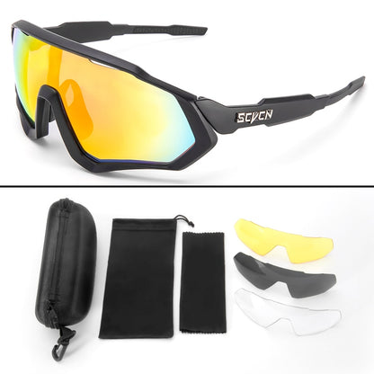 MTB Bike Glasses Outdoor Sports Running Windproof Safety Sunglasses Men Women Road Ridding Cycling Goggles Eyewear