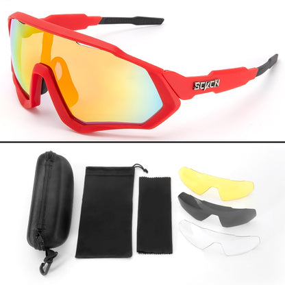 MTB Bike Glasses Outdoor Sports Running Windproof Safety Sunglasses Men Women Road Ridding Cycling Goggles Eyewear