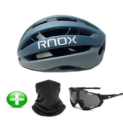 Rnox Aero Bicycle Safety Ultralight Road Bike Helmet Red MTB Cycling City Helmet Outdoor Mountain Sports Cap Casco Ciclismo